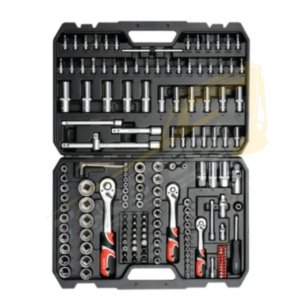 Yato Socket Set 1/4", 3/8" & 1/2" Drive – 173 Pieces – YT-38931