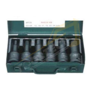 Hans Impact Hex Bit Socket Set 6 Pieces – 3/4" Drive – 866016-6A/M