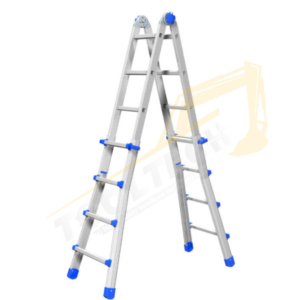 Marchetti Telescopic Aluminium Ladder EQUIPE 9×9 – Max 4.65M (Italy)