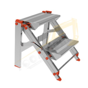Marchetti Aluminium Step Ladder 2 Step – Model 20519 (Italy)