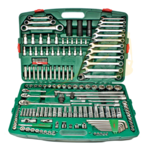 Hans Universal Tool Kit 163 Pieces – 1/4", 3/8" & 1/2" Drive