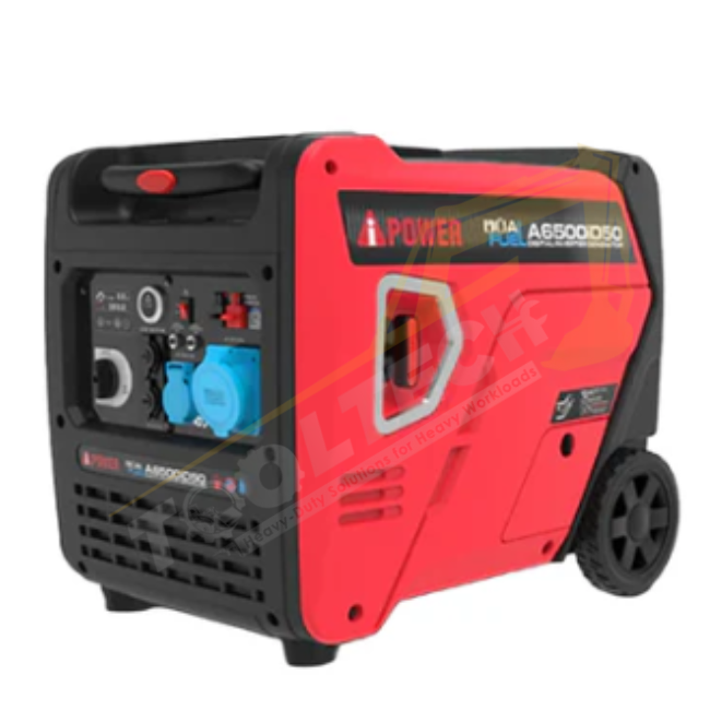 iPower Dual Fuel Silent Generator 6500W – A6500ID50 - Tool Tech