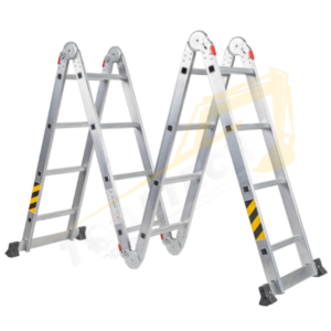 Mazaya Aluminium Multi-Function Foldable Ladder 16 Step (KSA)
