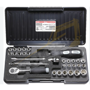 Koken 1/4" Drive 6-Point Socket Set 31 Pieces – P2258M (Made in Japan)
