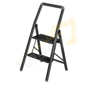 Aluminium Step Ladder 2 Step – Black