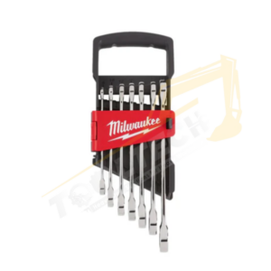 Milwaukee Maxbite Metric Combination Spanner Set – 7 Pieces – MWHT4932464993