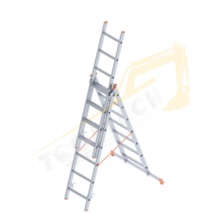 Sarayli Triple Extension Aluminium Ladder 7.41M – Model 7309 (Turkey)