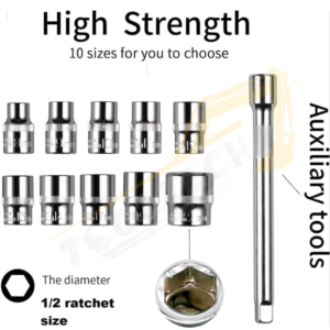 12 in 1 Heavy Duty Socket Set